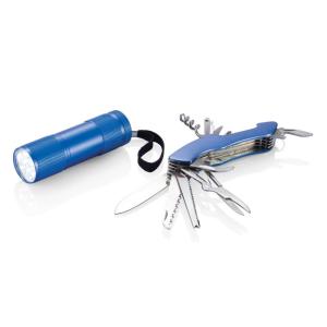 Zestaw narzędzi Quattro, scyzoryk wielofunkcyjny 13 el. - P221.195