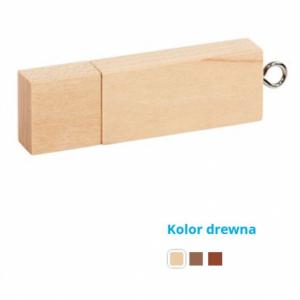 Pamięć USB Eco Wood 16GB z grawerem logo