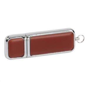 Pendrive pamięć USB 8GB z grawerem, skórzana klasyczna