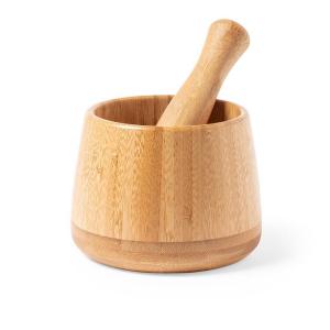 Bambusowy moździerz kuchenny - V8229-18