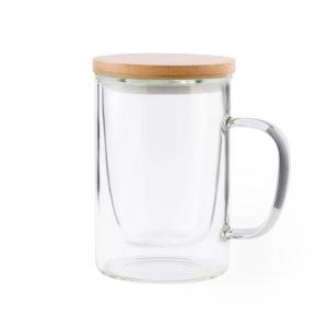 Szklany kubek 450 ml z zaparzaczem - V9387-00