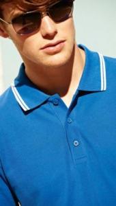 556.01 Polo z paseczkami Fruit of the Loom 63-032-0