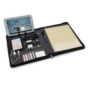 Teczka konferencyjna ok. A4, notatnik, power bank 4000 mAh - P772.641