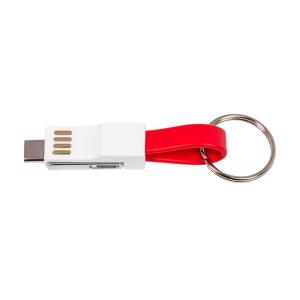 Brelok do kluczy, kabel do ładowania i synchronizacji - V9489-05