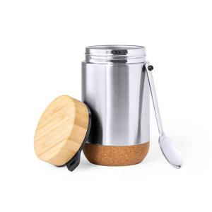 Pojemnik na żywność 450 ml, łyżka - V0924-00