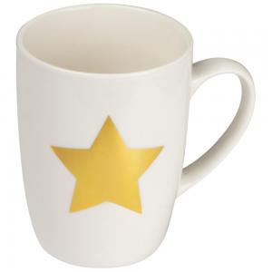 Kubek porcelanowy z gwiazdką 300 ml 8058406
