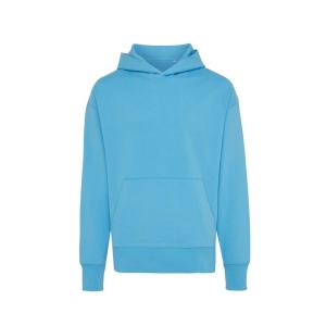 Luźna bluza z kapturem z bawełny z recyklingu Iqoniq Yoho - T9402.010.L