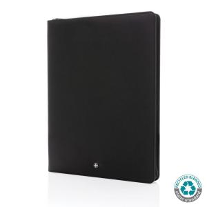Teczka konferencyjna A4 Swiss Peak Heritage, notatnik, PU z recyklingu - P774.411
