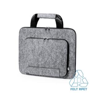Teczka na dokumenty z filcu RPET - V0254-15