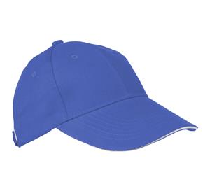 Czapka bawełniana z daszkiem 6 paneli