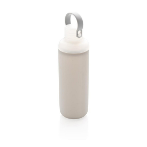 Szklana butelka sportowa 500 ml, w pokrowcu - P436.652