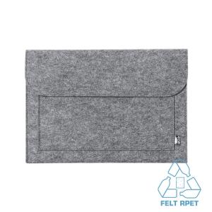 Teczka na dokumenty z filcu RPET, etui na laptopa 15