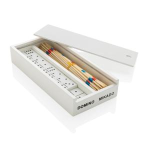 Zestaw gier, mikado i domino - P940.153