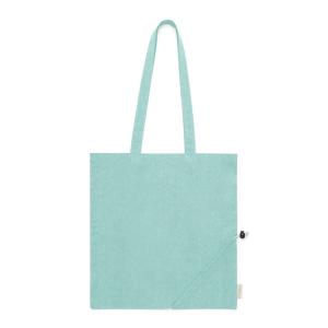 Torba na zakupy z bawełny z recyklingu, składana - V1075-06