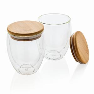 Zestaw szklanek z podwójnymi ściankami 250 ml, 2 szt. - P432.140