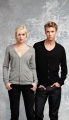 210.06 Sweter na guziki Triblend Unisex