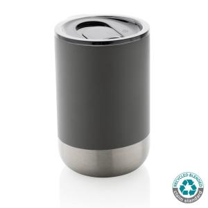Kubek termiczny 360 ml, stal nierdzewna z recyklingu - P433.062