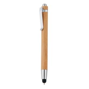 Bambusowy długopis, touch pen - P610.509
