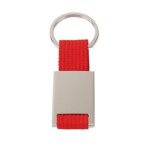 Brelok do kluczy z metalową plakietką - V4790/A-05