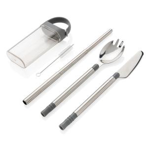 Zestaw sztućców wielokrotnego użytku On-The-Go - P269.542