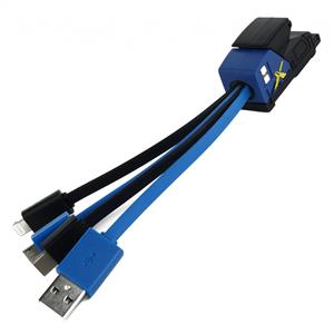 Kabel w indywidualnym kształcie 3w1