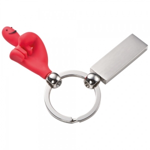 Brelok metalowy z rączką CrisMa Smile Hand 9342505
