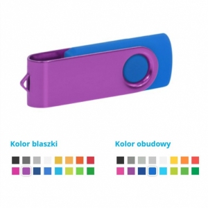 Pendrive pamięć USB Twister 16GB z grawerem logo