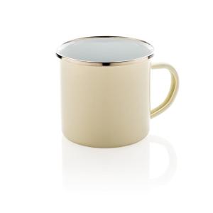 Emaliowany kubek 350 ml w stylu vintage - P432.353