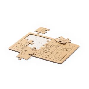 Zestaw puzzli z kartonu z recyklingu, 2 szt. - V1008-00