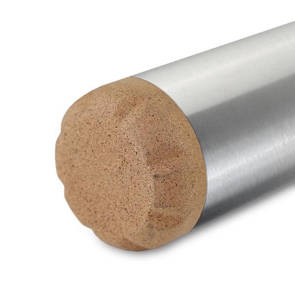 Butelka próżniowa z korkowym spodem Jowi 500 ml, srebrny-1638817
