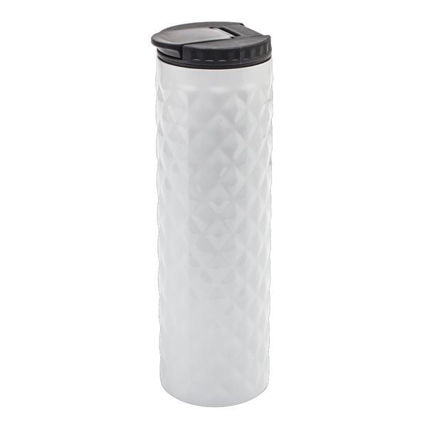 Kubek izotermiczny Dawson 450 ml, biały-1635714