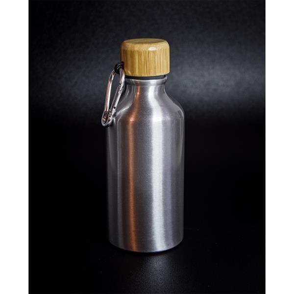 Butelka aluminiowa Isla 400ml, srebrny-1639663