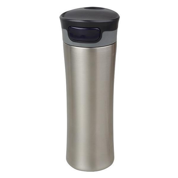 Kubek izotermiczny Telescope 430 ml, czarny/srebrny-1635483