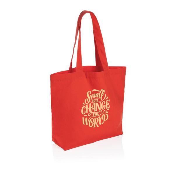 Torba na zakupy Impact AWARE™, bawełna z recyklingu - P762.974-1464487