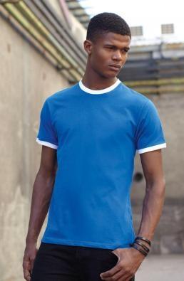 161.01 Podkoszulek Ringer Fruit of the Loom 61-168-0