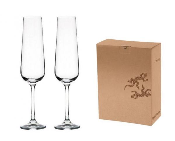 Zestaw 2 kieliszków do szampana WANGI, 200 ml H1300100ZH166-309396