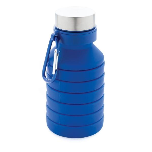 Składana butelka sportowa 550 ml z karabińczykiem - P432.625-1426239