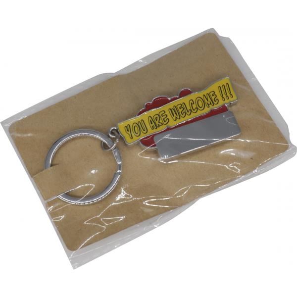 Brelok metalowy CrisMa You Are Welcome-1557354