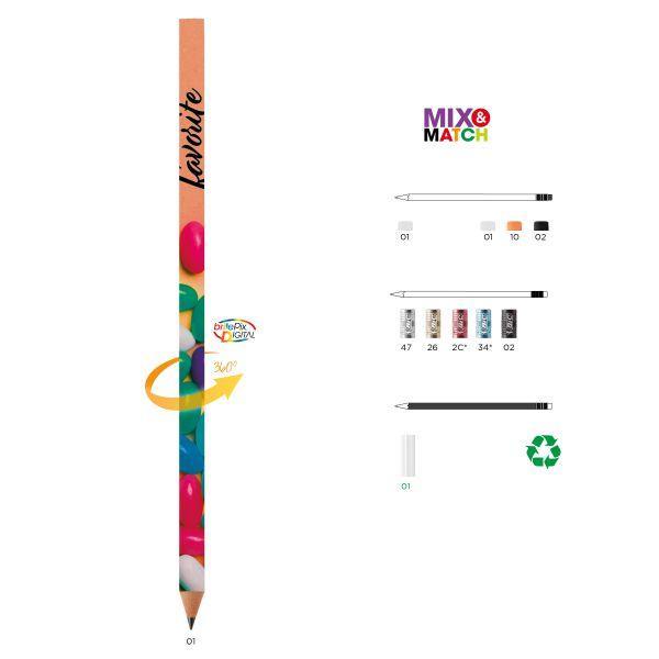 Ołówek BIC® Evolution® Ecolutions® Cut digital min. 500 szt.