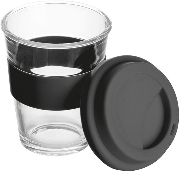 Szklany kubek z pokrywką 300 ml-1189929