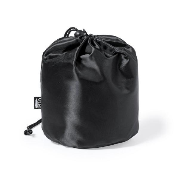 Pojemniki na żywność 2 szt., 600 ml i 800 ml, sztućce, w pokrowcu RPET - V1019-03-1467439