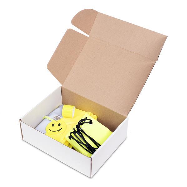 Zestaw odblaskowy dla dzieci Safe kid, żółty-1636717