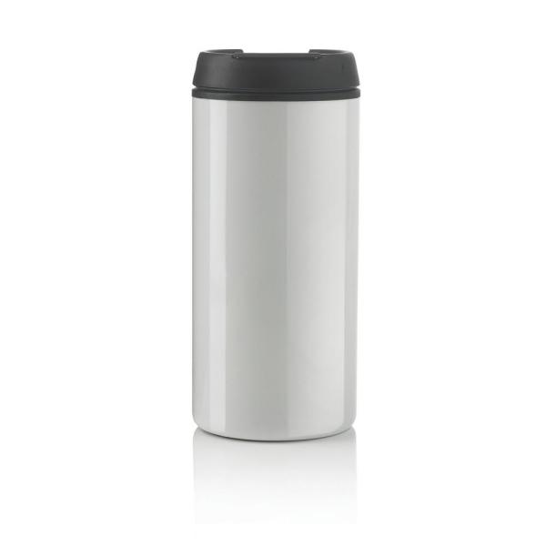 Kubek podróżny 330 ml Metro ze stali nierdzewnej z recyklingu - P435.043-1490959