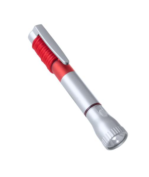 Latarka 2 LED, długopis - V1654-05-1444187
