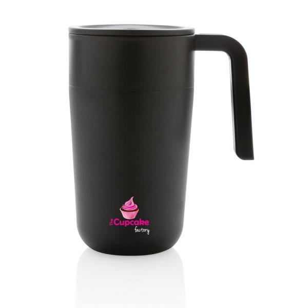 Kubek podróżny 480 ml, PP z recyklingu - P433.231-1405661