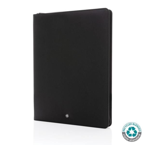 Teczka konferencyjna A4 Swiss Peak Heritage, notatnik, PU z recyklingu - P774.411-1462512