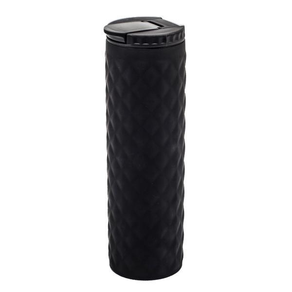Kubek izotermiczny Tallin 450 ml, czarny-1635736