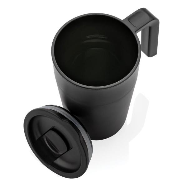 Kubek podróżny 480 ml, PP z recyklingu - P433.231-1405659