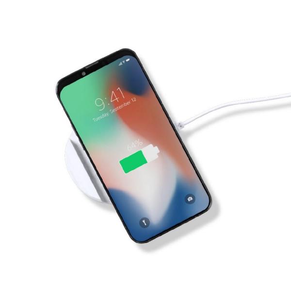 Bambusowa ładowarka bezprzewodowa 15W, stojak na telefon - V1135-00-1467718