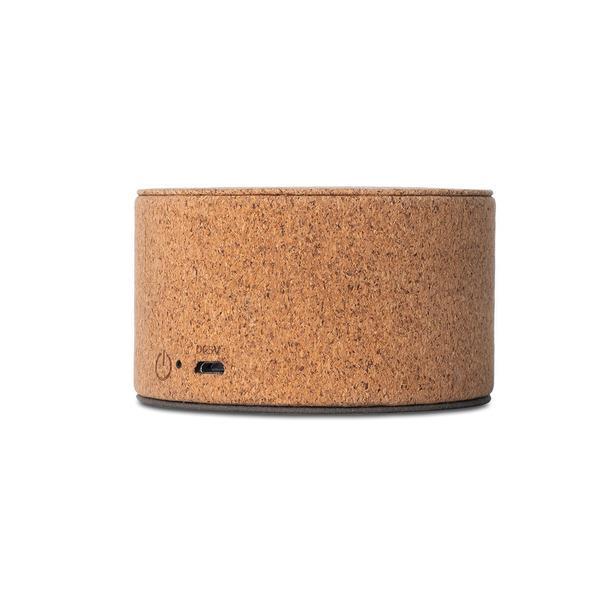 Głośnik bluetooth z korka Sangita, beżowy-1638835